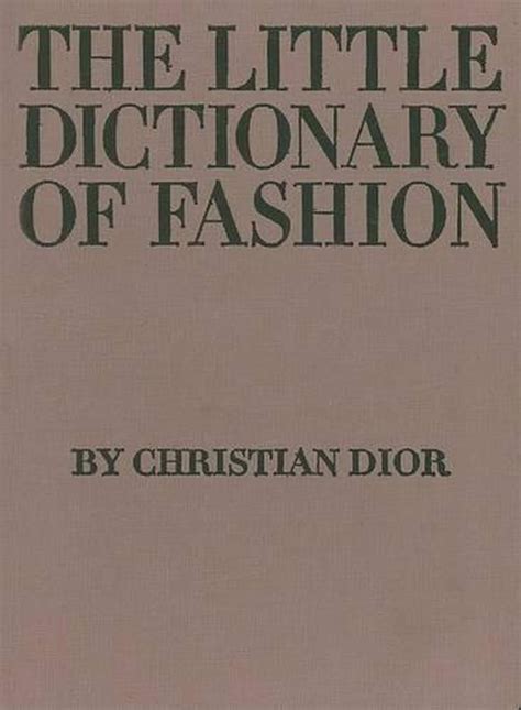 christian Dior dictionary of fashion